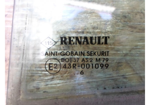 скло, ліве задне Renault Clio III, хетчбек, 05-09